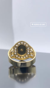 10k Medusa Gold Ring