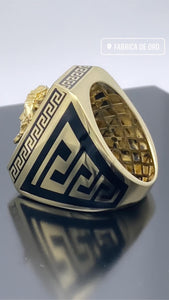 Greek Goddess Versace ring