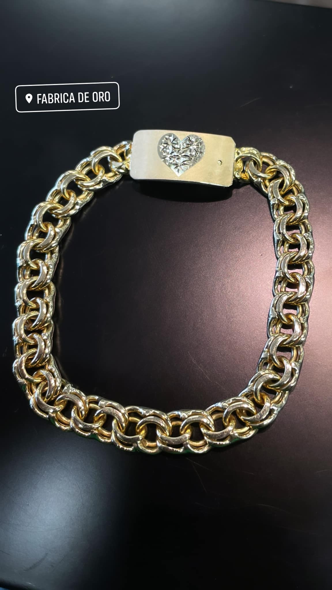 Chino Link Bracelet with Engraved Heart – TAMAYO GOLD LLC