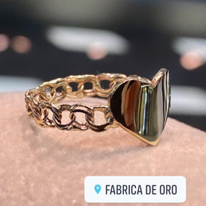 Gold Heart Ring