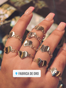 Gold Heart Ring