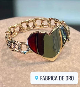 Gold Heart Ring
