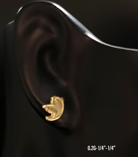 Little Bird Stud Earrings 10K solid gold