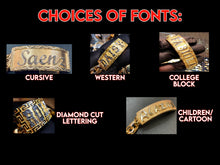 Load image into Gallery viewer, 10k Or 14k Solid Gold Distinctive Cuban Link Bracelets