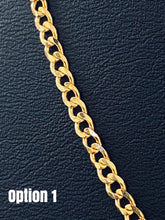 Load image into Gallery viewer, 10K Gold Personalized Double Dimension Name Necklace