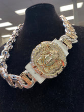 Load image into Gallery viewer, Mr. Tamayo Special Custom Silver and Gold Bar Chain