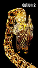 Load image into Gallery viewer, San Judas Chino Link Gold Bracelets