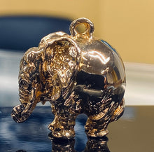 Load image into Gallery viewer, 14k Solid Gold Lucky Elephant Pendant