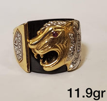 Load image into Gallery viewer, 10K Gold Customized Mens Ring