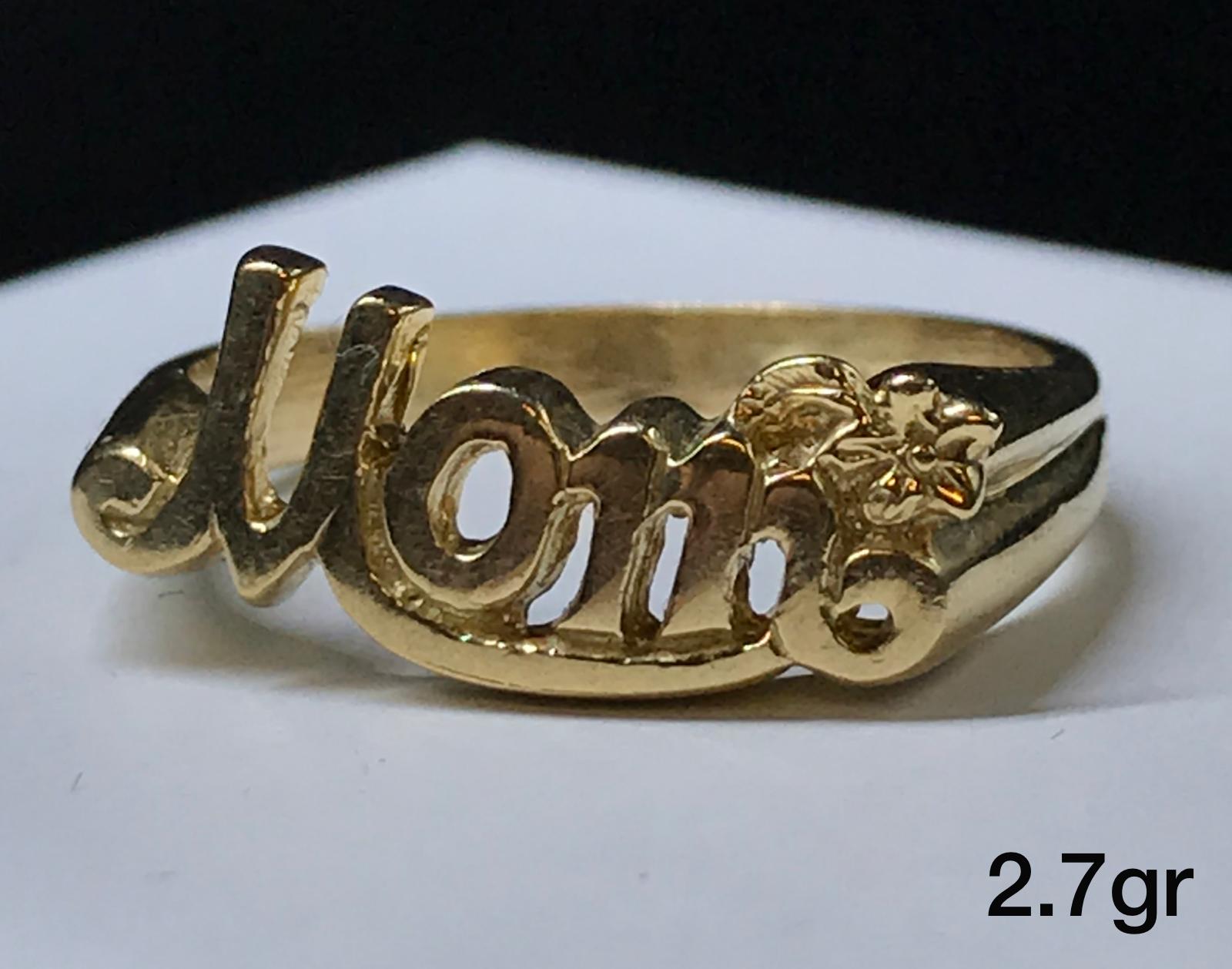 10K Gold Mom Ring – TAMAYO GOLD LLC - Main Image