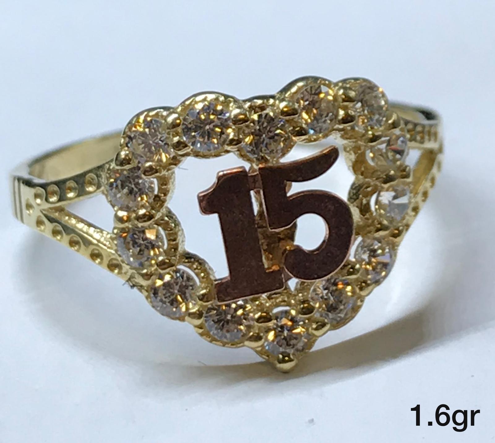 10K Gold Quince RIng