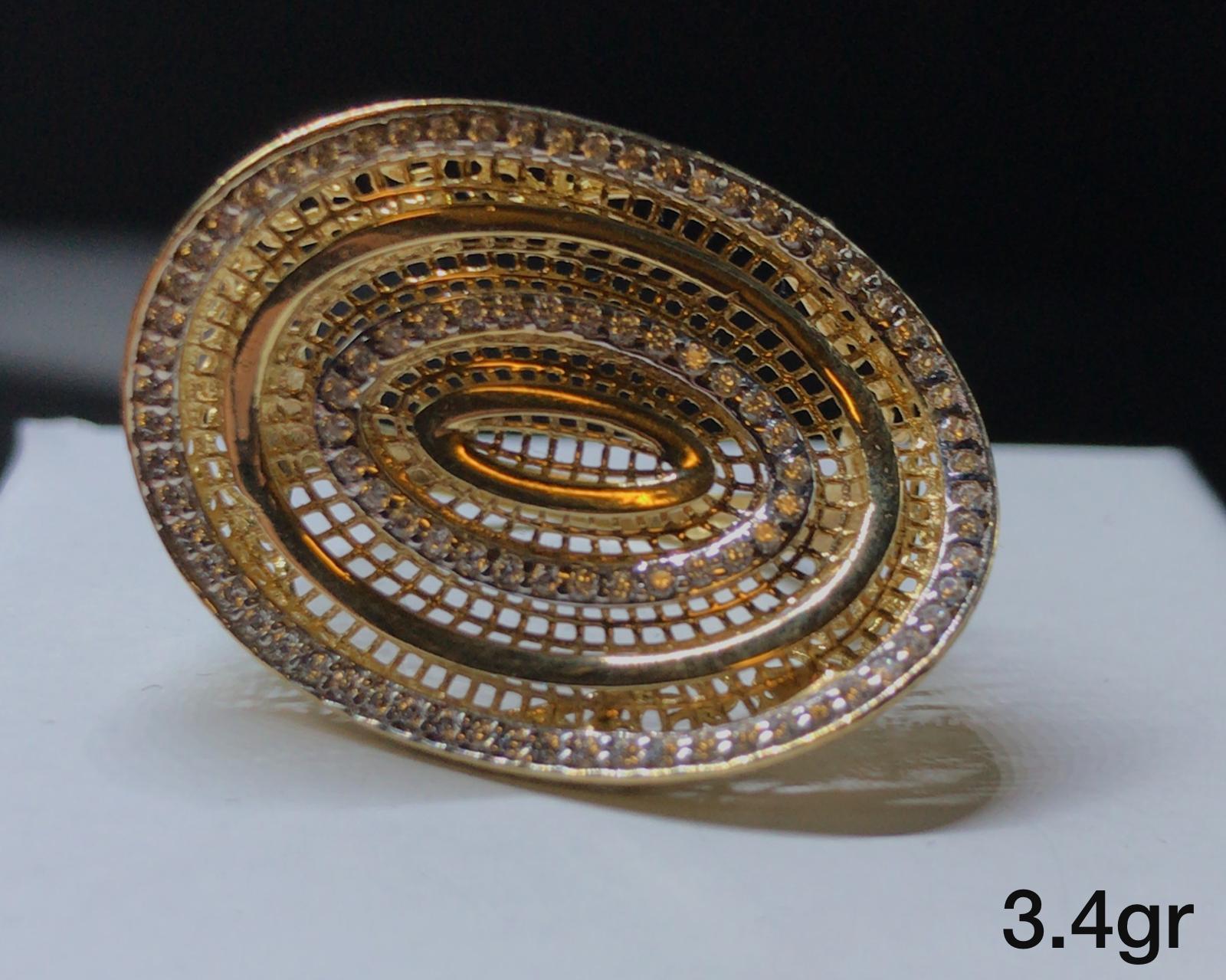 10K Gold Oval Ring