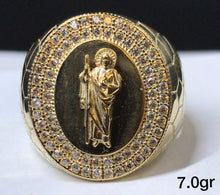 Load image into Gallery viewer, 10K Gold San Judas Ring