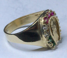 Load image into Gallery viewer, Virgin Mary 10K Gold Ring