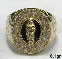 Load image into Gallery viewer, 10K Gold San Judas Ring