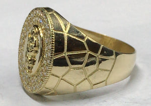 10K Gold San Judas Ring