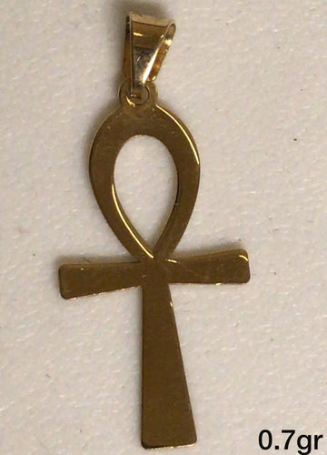 10K Gold Cross Pendant