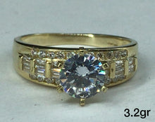 Load image into Gallery viewer, 10K Gold Women CZ  Ring