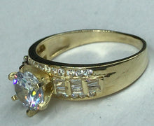 Load image into Gallery viewer, 10K Gold Women CZ  Ring