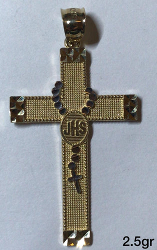 10K Gold Cross Pendant