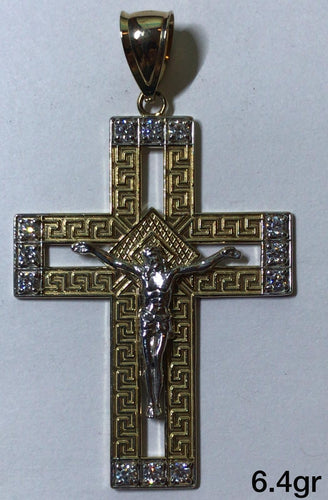 10K Gold Crucifix Pendant
