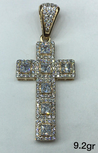 10K Gold Cross Pendant