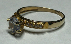 10K Gold Engagement Ring