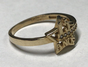 10K Gold Quince Ring