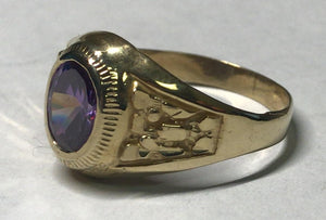 10K Gold Stone Ring