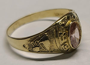 10K Gold Graduation Ring