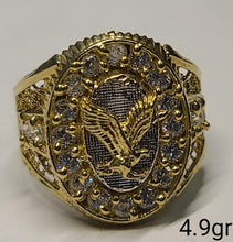 Load image into Gallery viewer, 10K Gold Eagle Ring