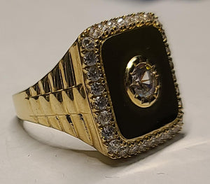 10K Gold Ring With Stone