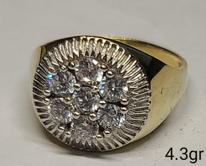 10K Gold Luxury Ring