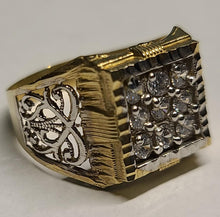 Load image into Gallery viewer, 10K Gold Mens Vintage Ring
