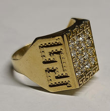 Load image into Gallery viewer, 10K Gold Mens ICED Ring