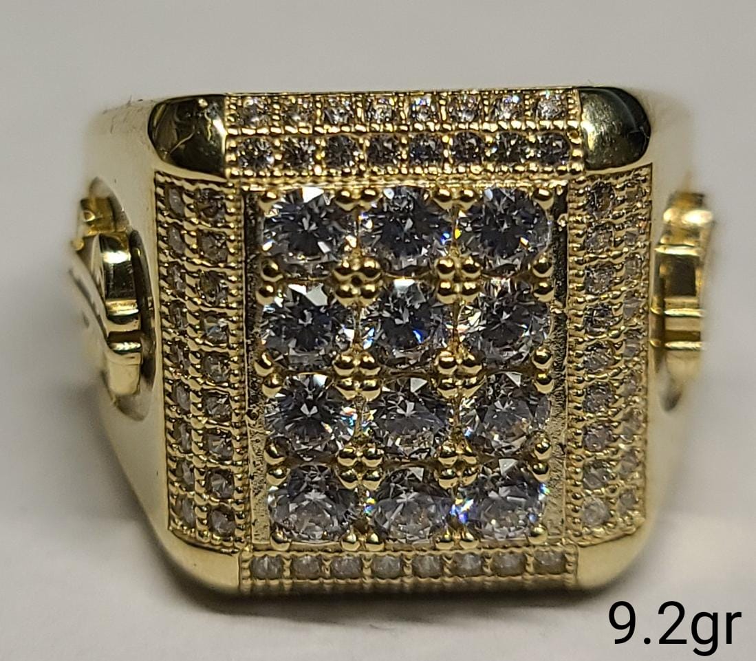 10K Gold Ring with $$ side