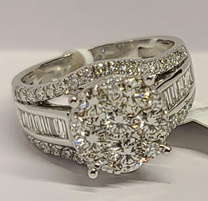 14K Gold 1.550ct Diamond Ring