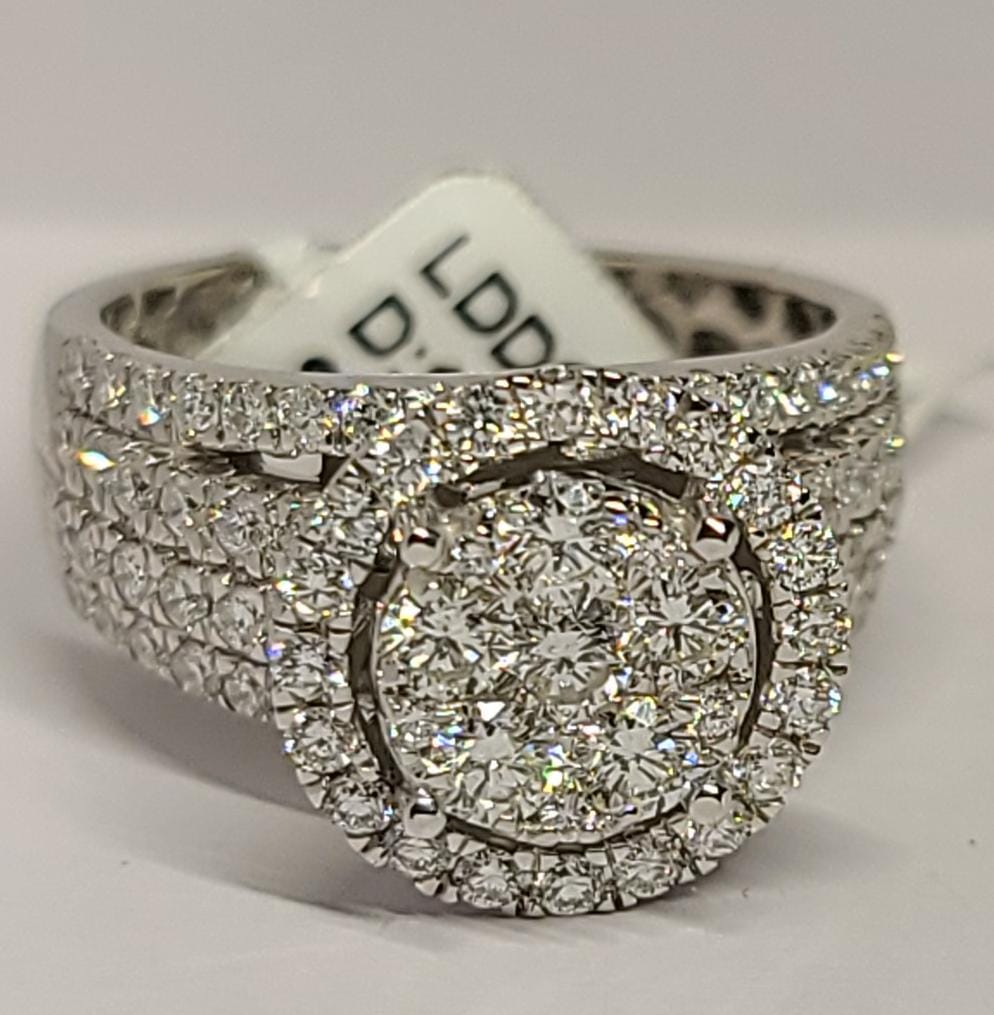 1.762ct 14K White Gold Diamond Ring