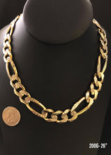 Load image into Gallery viewer, Figaro Gold Chains