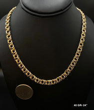 Load image into Gallery viewer, 10K Solid Gold Light Weight Chino Link Chains