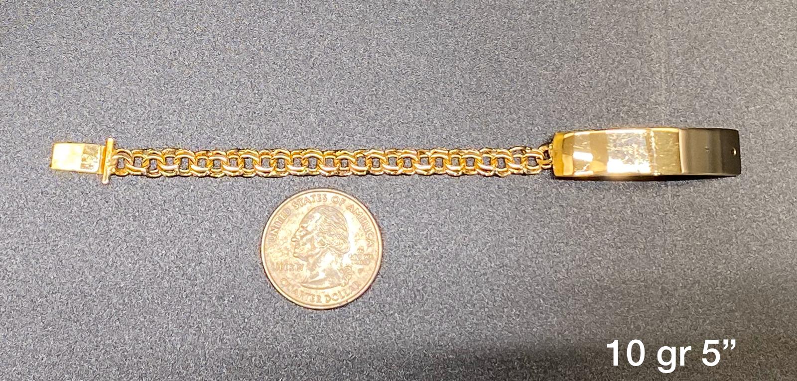 GOLD BASIC Tube Bracelet 35310012130