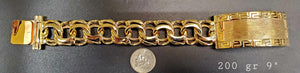 Chino Link Custom Gold Bracelets