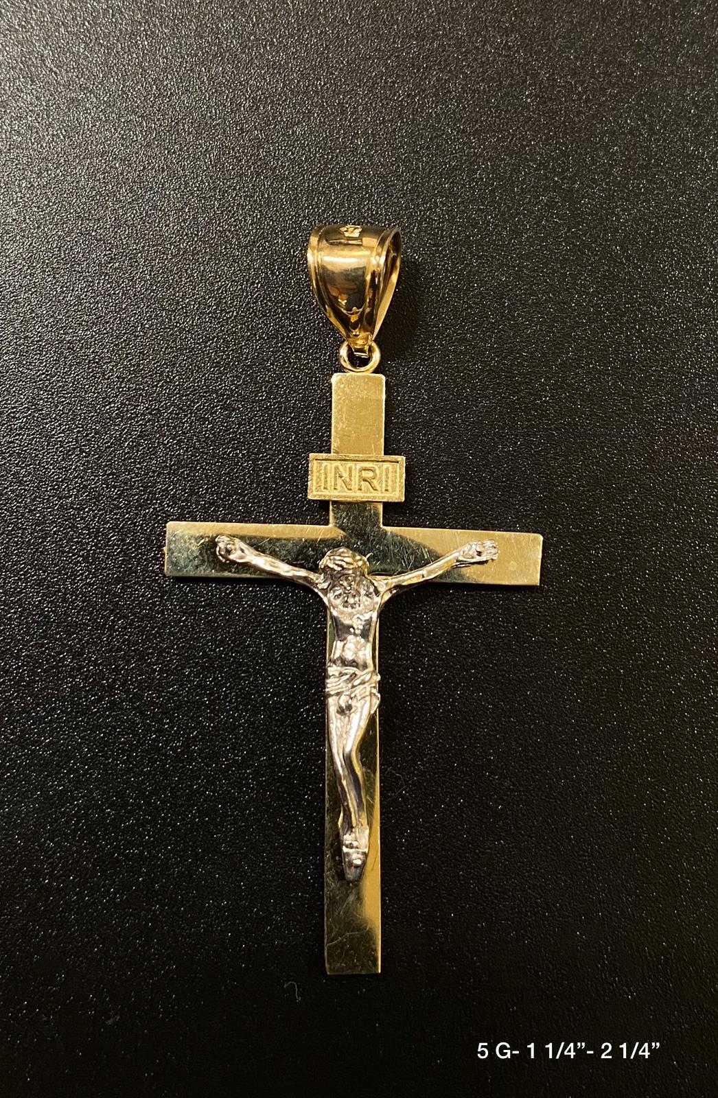 Crucifix pendant 10K solid gold