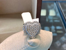 Load image into Gallery viewer, Jumbo Heart Shaped Diamond Ring