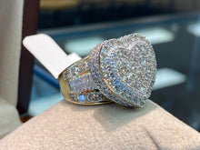Load image into Gallery viewer, Jumbo Heart Shaped Diamond Ring