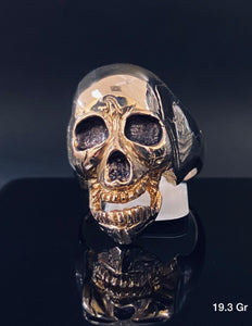 Skull Ring 10K solid gold