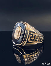 Load image into Gallery viewer, Virgin Mary Ring 10k solid gold
