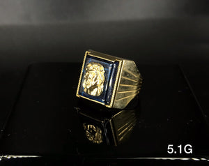 Jesus Christ Ring 10k solid gold