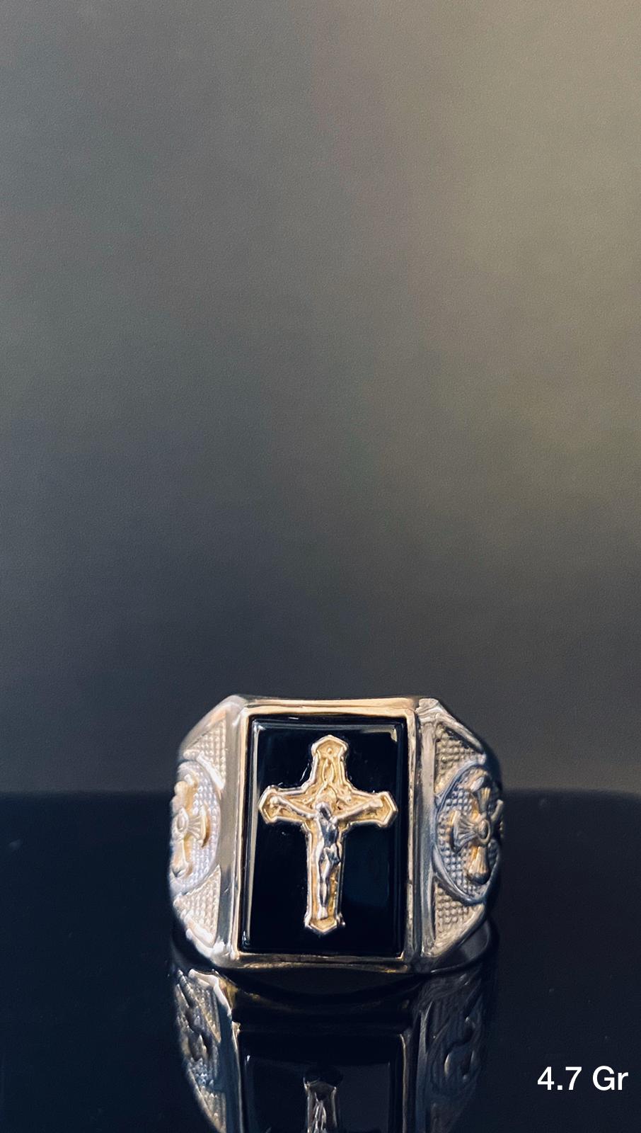 Crucifix Ring 10K solid gold