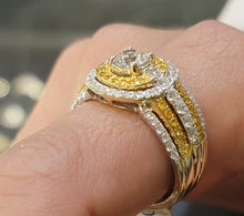 Load image into Gallery viewer, Round sleeve two toned ring